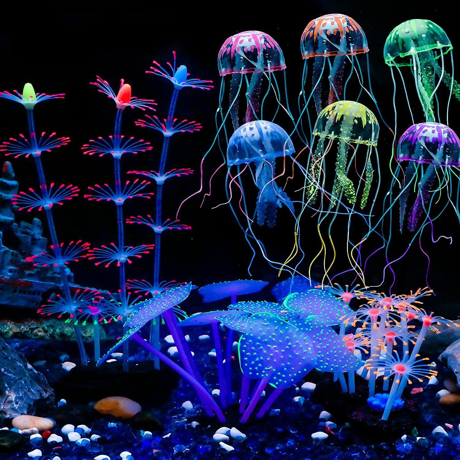 Silicone Glowing Landscape Art – Aquarium Plant Live recenzja i cena