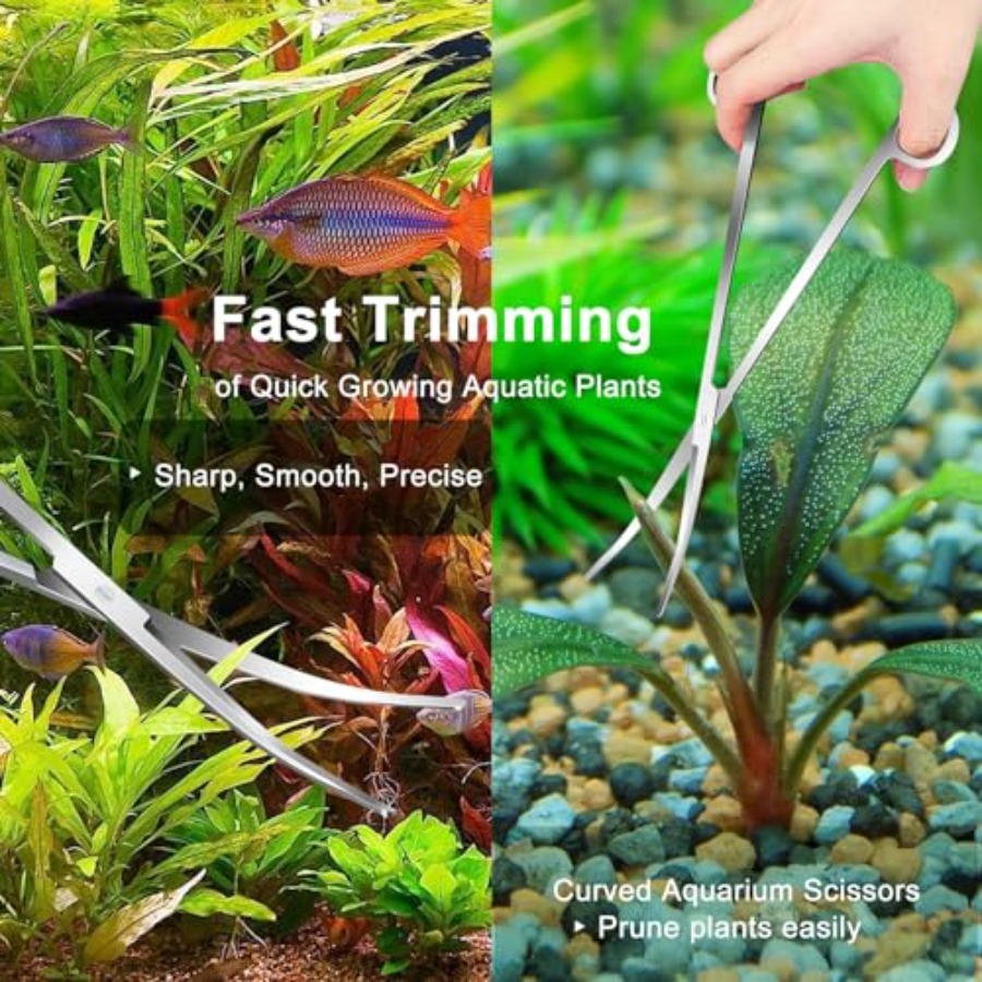4Pcs Aquascaping Tools, Aquasc – Planted Aquarium Algae recenzja i cena