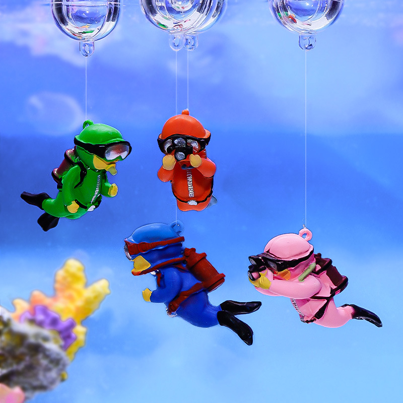 Fish Tank Diver Ornaments Land – Aquarium Plant Live recenzja i cena