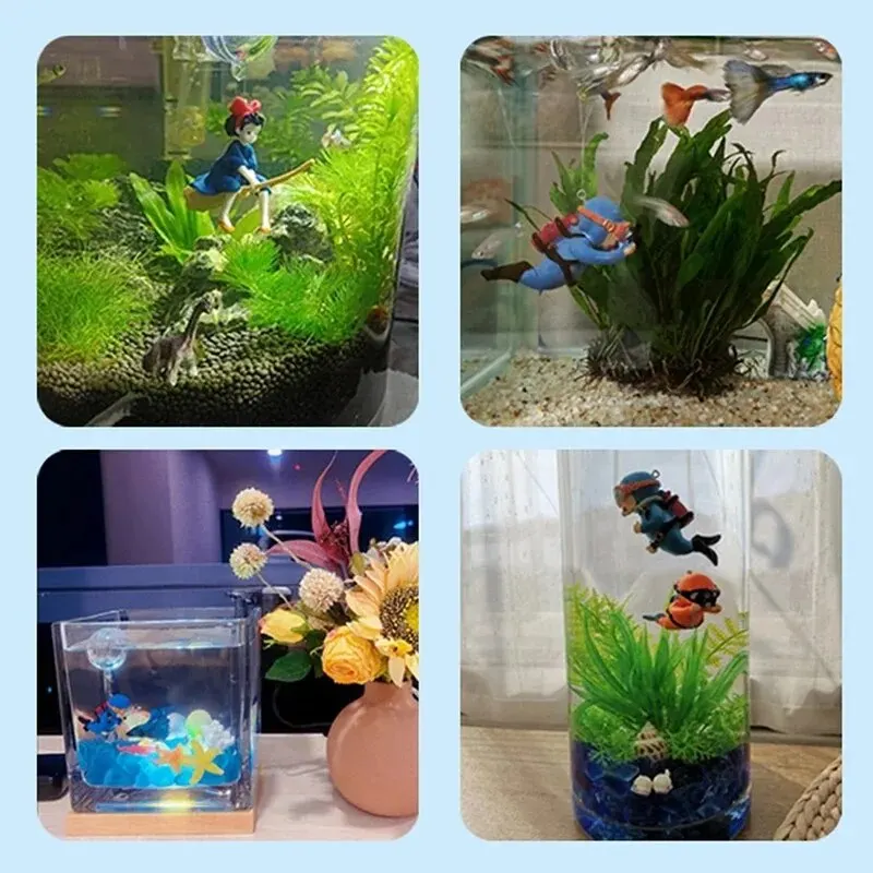 Fish Tank Diver Ornaments Land – Aquarium Plant Live recenzja i cena