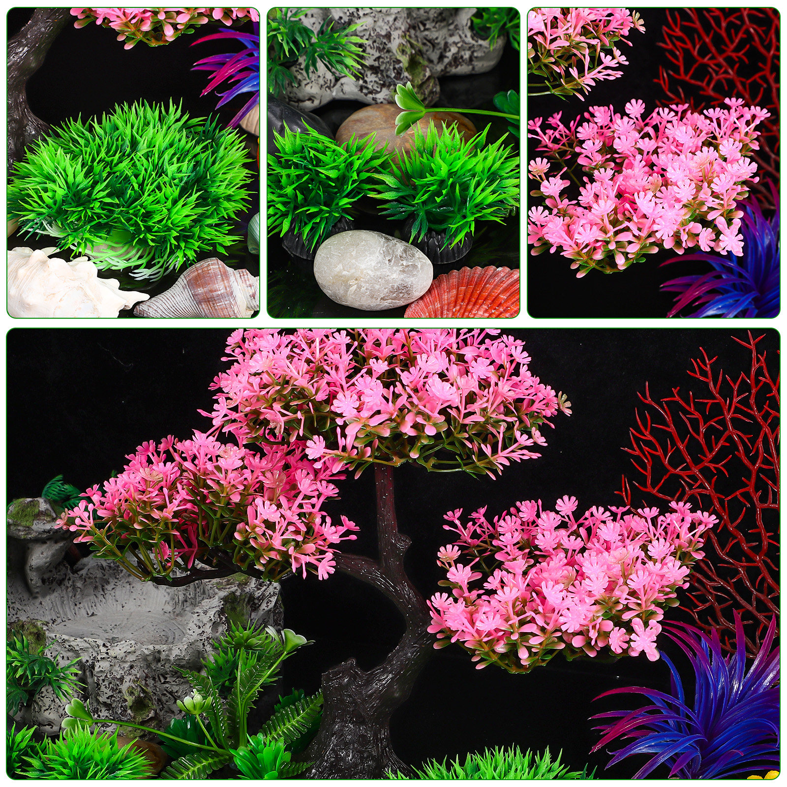 Artificial Plants Indoor Aquar – Aquarium Plants For Sale recenzja i cena