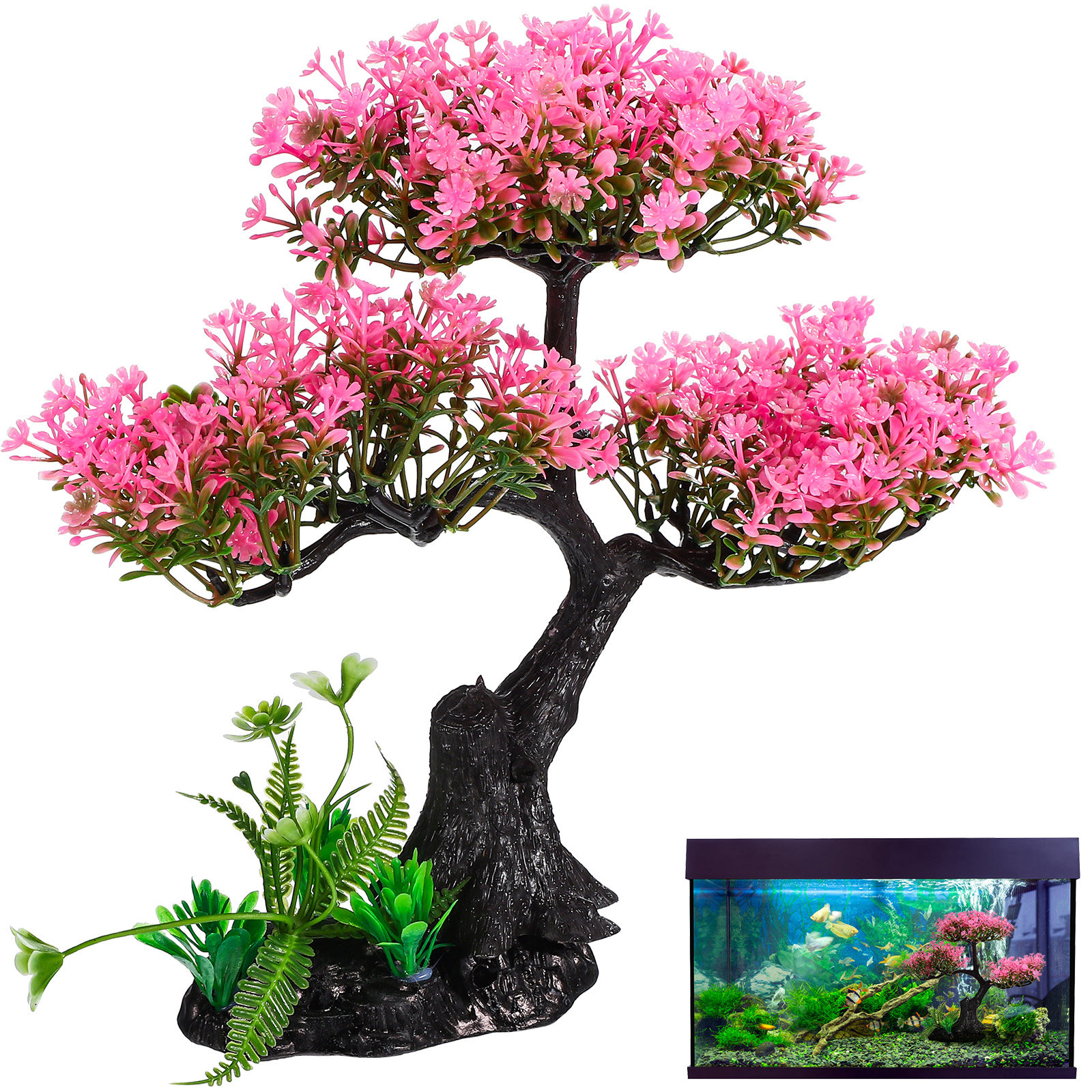 Artificial Plants Indoor Aquar – Aquarium Plants For Sale recenzja i cena