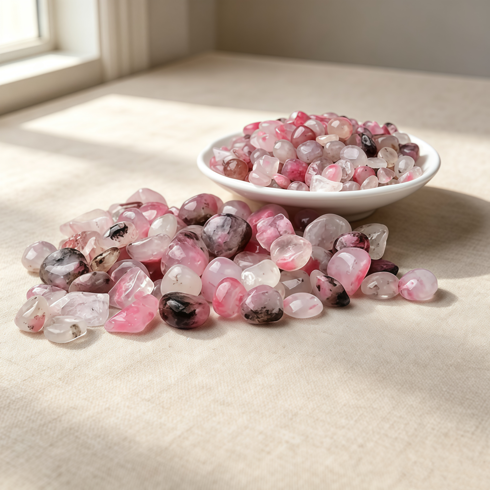 Natural Pink Rhodonite Crystal – Aquarium Plant Delivery recenzja i cena