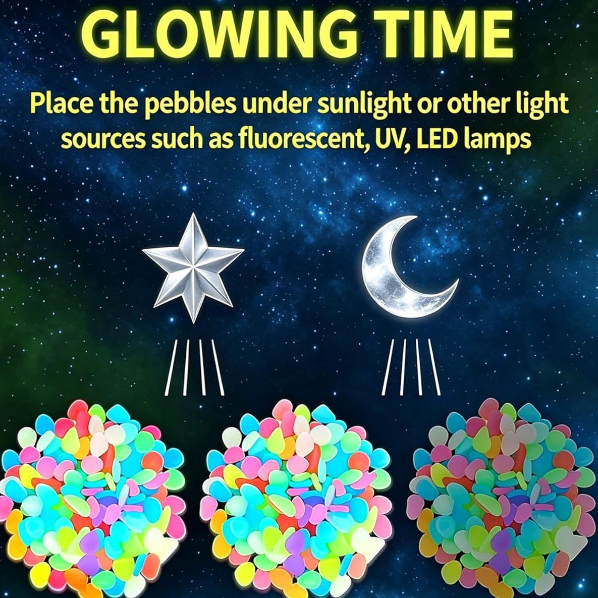 Colorful Glow In The Dark Lumi – Aquarium Plant In Pot recenzja i cena