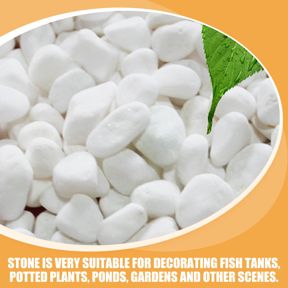 1Set White Decorative Stone El – Aquarium Plant In Pot recenzja i cena