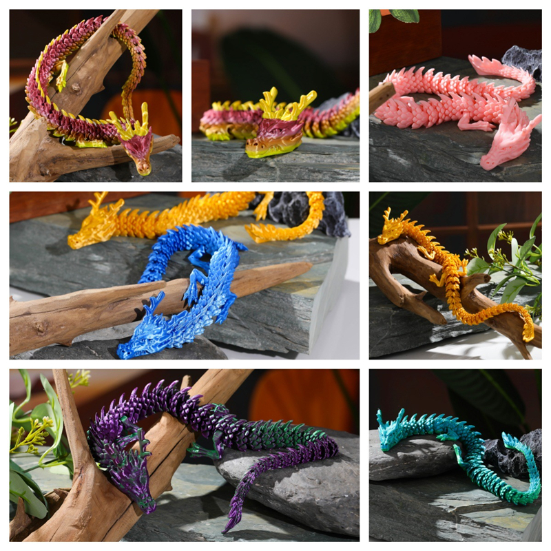 3D Printed Conjoined Dragon Or – Aquarium Plant In Pot recenzja i cena