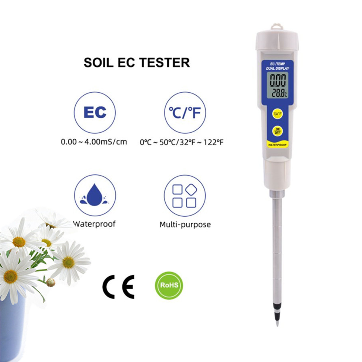 EC-315 2 in 1 Soil EC Tester M – Aquarium Plant Lab recenzja i cena