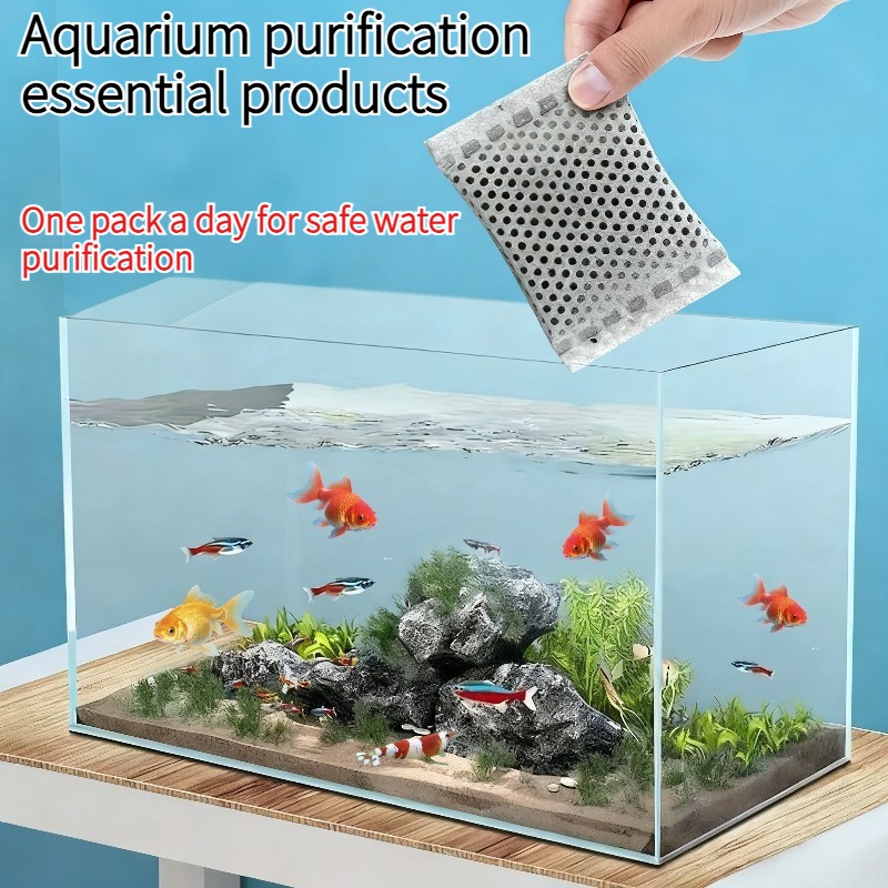 20/40/100PCS Fish Tank Filter  – Planted Aquarium Media recenzja i cena