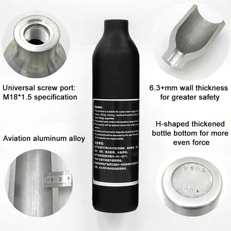 High Pressure Bottle Thread M1 – Aquarium Plant Delivery recenzja i cena