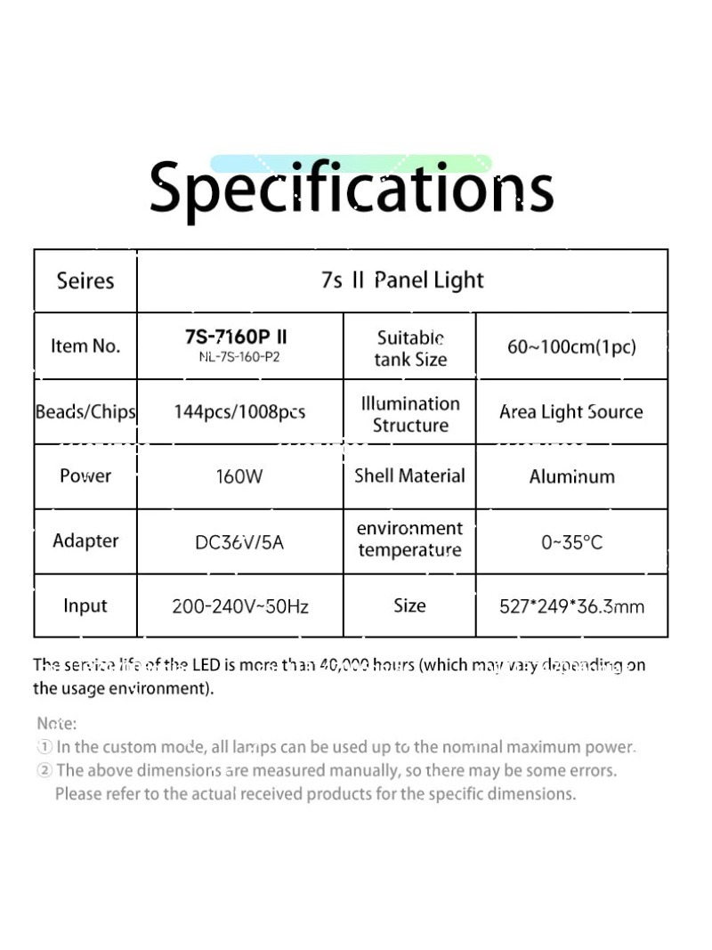 Aquarium LED Light 160W RGB Fu – Aquarium For Planted Tank recenzja i cena